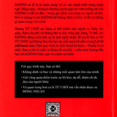 Lời Từ Chối Hoàn Hảo (Quà Tặng Tickbook Đặc Biệt)