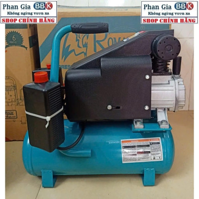 [chính hãƞg] Máy Nén Khí Có Dầu Liền Trục 1.5HP Romano 12L, 100% Dây đồng, Bảo hành 1 năm