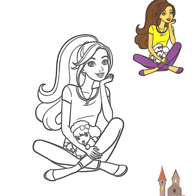 Bé Tập Tô Màu Công Chúa (Tập 8)