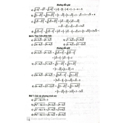 Sách giải nhanh các chuyên đề đại số 9 (  (Tài liệu luyện thi vào 10) (HA-MK)