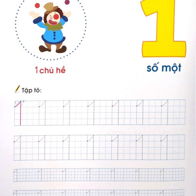 Bé Làm Quen Với Chữ Số - Hành Trang Cho Em Vào Lớp 1 (Tái Bản 2023)