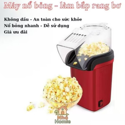 MÁY NỔ LÀM BỎNG NGÔ TẠI NHÀ THUẬN TIỆN MẪU MỚI