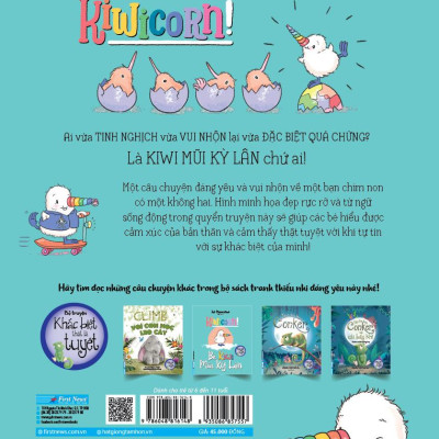 Khác Biệt Thật Là Tuyệt - Bé Kiwi Mũi Kỳ Lân - Kiwicorn