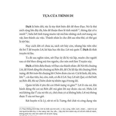 Kinh Dịch Trọn Bộ (Bìa Cứng)