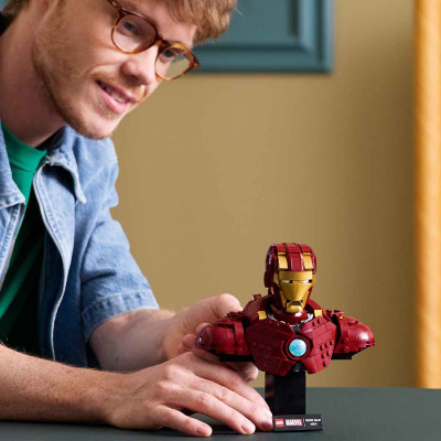 Đồ Chơi Lắp Ráp Nhân Vật Người Sắt LEGO SUPERHEROES 76327 (436 chi tiết)