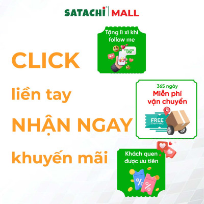 Viên Bột Chùm Ngây Nguyên Chất SATACHI – 100% Lá Chùm Ngây – Dạng Viên Tiện Lợi – Hộp 180 viên