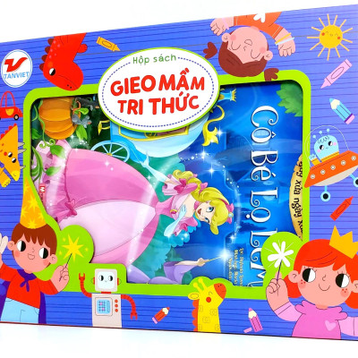 Box Set Gieo Mầm Tri Thức 10: Văn Học Kinh Điển Đi Cùng Tuổi Thơ (Bộ 5 Cuốn)