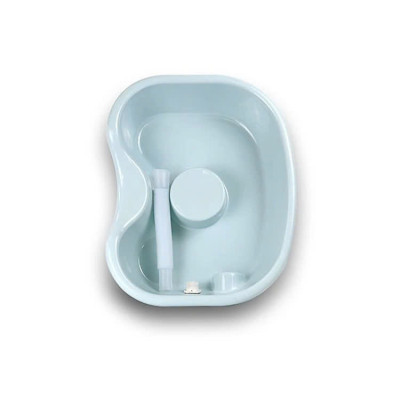 Chậu Gội Đầu Tại Nhà, Tại Giường Cho Người Già, Người Bệnh, Trẻ Em, Bà Bầu MÀU XANH 