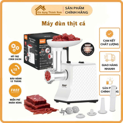 Máy xay thịt gia đình, máy đùn thịt công nghiệp, nhồi thịt, hàng nga siêu bền.