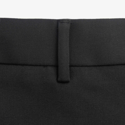 Quần Âu Nam / Quần tây nam ROUTINE Trơn Form Slim Crop (ngang mắt cá chân) ống suông rộng - 10F24PFO041 | LASTORE MENSWEAR