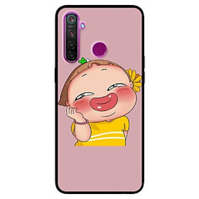 Ốp lưng dành cho Realme 6i mẫu Quỳnh Áo Vàng