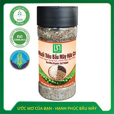 Muối Tiêu Hữu cơ Bầu Mây 100G -  Gia vị tiêu nguyên chất