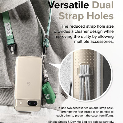 Ốp lưng dành cho Google Pixel 8a RINGKE Fusion - Hàng Chính Hãng