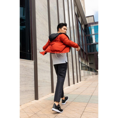 Bộ quần áo khoác gió nam thể thao AM MWS004 Sport1 có mũ, bo tay và gấu áo, siêu nhẹ, không nhăn nhàu