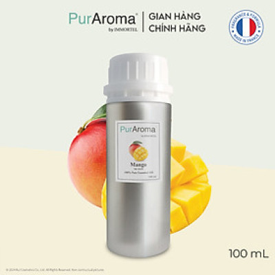 (Đậm Đặc | Chai Lớn) Tinh dầu HƯƠNG XOÀI nguyên chất PurAroma by IMMORTEL - Chính hãng Pháp