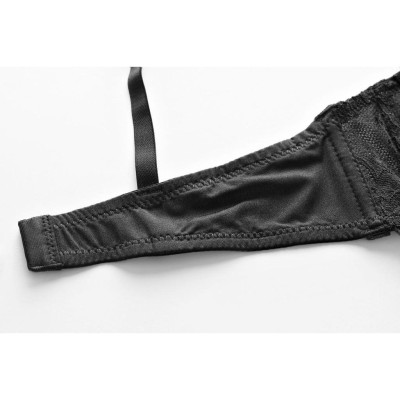 Bộ Quần Áo Lót Ren Cao Cấp Phong Cách Châu Âu Có Gọng, Không Đệm Siêu Mỏng (BL02)