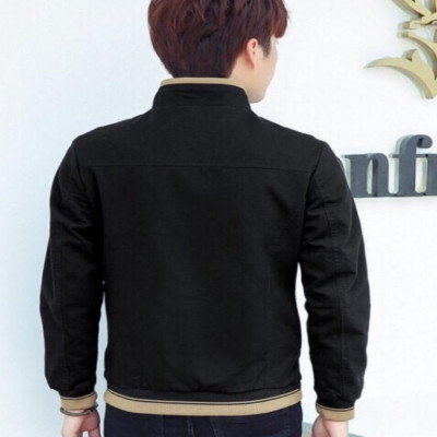 Áo Khoác Kaki Nam Trơn Cổ Trụ Cao Cấp ShopN6 TK18