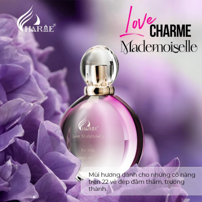 Nước Hoa Nữ Charme Love Mademoiselle 100ml Bí Ẩn, Sang Trọng, Quyến Rũ_Nước Hoa Chính Hãng