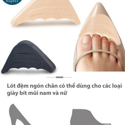Combo 03 phụ kiện chuyên dùng mang giày cao gót êm chân (mũi tròn) - buybox - BBPK09-11-50