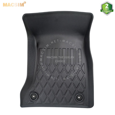 Thảm lót sàn xe ô tô VinFast Lux A Nhãn hiệu Macsim chất liệu nhựa TPE cao cấp màu đen