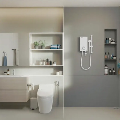 Máy nước nóng trực tiếp Panasonic (có bơm) DH-3VP1VW mẫu mới - HÀNG CHÍNH HÃNG - CHỈ GIAO HCM