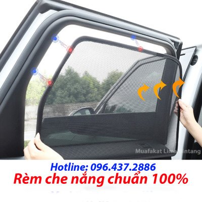 Rèm Che Nắng Honda City 2010 2014 2022, Rèm Chắn Nắng Nam Châm Cho Xe ô tô, Bộ 4 Tấm, có nam châm