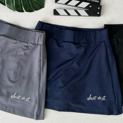 Bộ Váy Thể Thao Nữ Gồm Áo Thun Và Váy 2 Lớp Sành Điệu