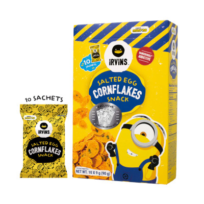 Snack ngô vị trứng muối 90g IRVINS