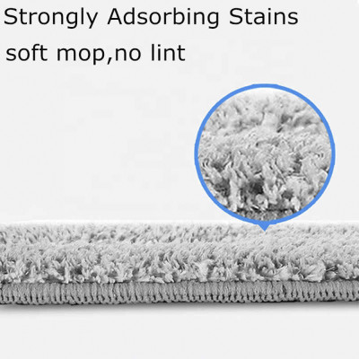 Bông Lau Nhà ABG , Bông Lau Hình Chữ Nhật, Bông Lau Sàn , Bông Lau Thay Thế Cho Cây Lau Nhà Tự Vắt Thông Minh Dùng Thích Hợp Cho Nhiều Bề Mặt Như Gạch Men, Sàn Gỗ, Mặt Kính- Hàng Chính Hãng