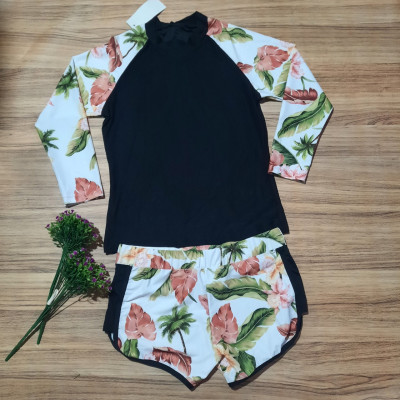 Đồ Bơi Nữ Đùi Dài Tay Kín Đáo 