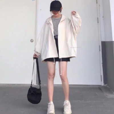 Áo khoát kaki chống nắng Form Dơi 1 Lớp xinh xinh cực chuẩn-A477