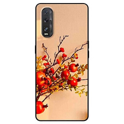 Ốp lưng dành cho Oppo Find X2 mẫu Cây Khô Đỏ