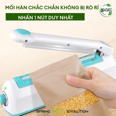 Máy Hàn Túi Cầm Tay SGE HS-W2mm Hàn Tốc Độ Cao , Bền Đẹp Nhỏ Gọn. Có 3 Size Đường Hàn 20cm 30cm 40cm Hàng nhập khẩu SGE