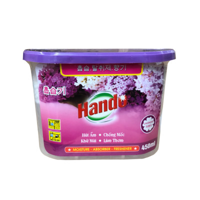 Combo 4 Hộp Hút Ẩm Khử Mùi Nấm Mốc Hương Lavender 450Ml