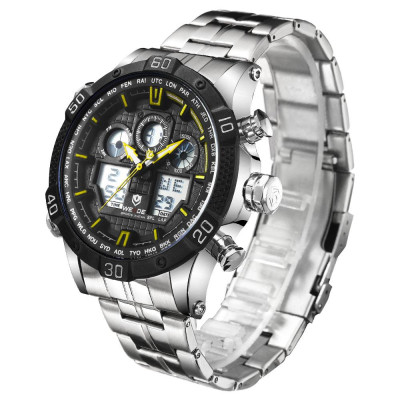 Đồng hồ WEIDE WH6901 điện tử kỹ thuật số,thạch anh,Giờ kép chống thấm nước