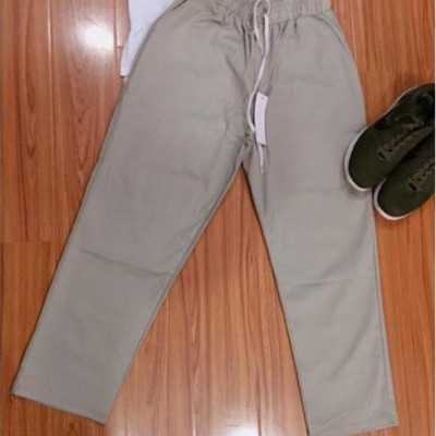 HÌNH THẬT  Quần culottes ống rộng Kaki đẹp. Quần Kaki nữ.