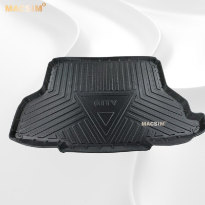 Lót cốp xe ô tô (qd) Honda City 2015- nay chất liệu TPV thương hiệu Macsim màu đen