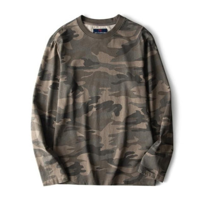 Áo thun tay dài phong cách Retro_dã ngoại