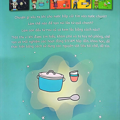 Steam For Kids - Tớ Là Đầu Bếp Nhí (Giáo Dục Sớm 3-6 Tuổi)