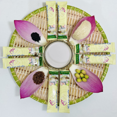 Sữa hạt tổ yến Thiên Gia Phúc 150g 10 gói (Hộp cứng)