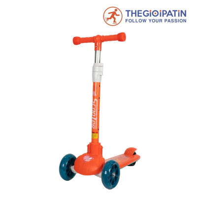 Xe Scooter Cho Bé Centosy 202, Họa Tiết Cá Heo Đáng Yêu Cao Cấp, Có 3 Bánh