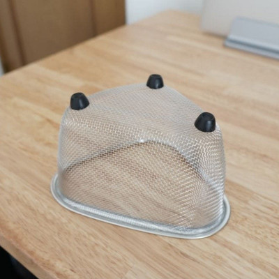 Rổ góc inox hình tam giác có chân đế Echo Metal - Hàng nội địa Nhật Bản nhập khẩu chính hãng