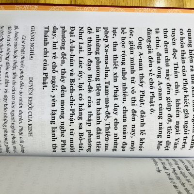 Sách kinh Thủ Lăng Nghiêm - Luận Giảng Giải (Bìa Cứng - Tặng Kèm bao sách)