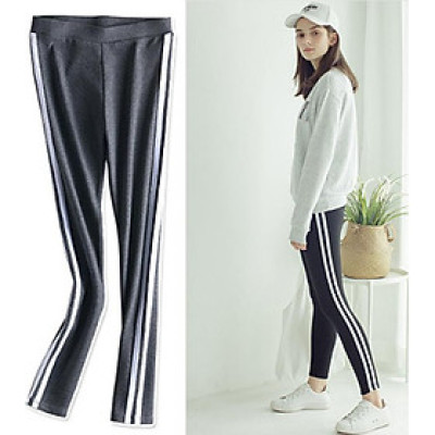 Quần legging nữ chất thoáng mát (Đen Nhám)