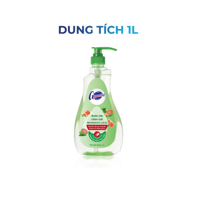 Chai nước rửa chén bát Gleaming Hương Chanh Đào 1L