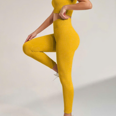 Set Dệt Kim Sọc Đứng Siêu Tôn Dáng Mút Lót Rời Cực Đẹp