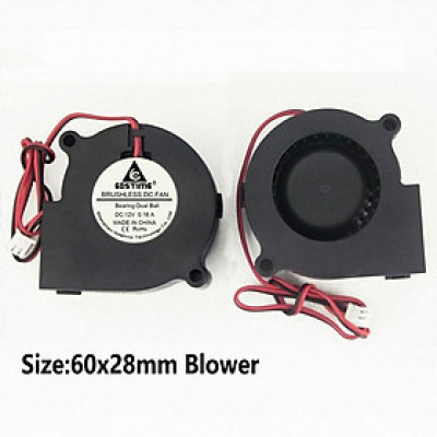 1PCS Gdstime DC 60mm 6018 6cm Brushless 60X60X18mm 11V Blower Cooling Exhaust Centrifugal Fan 60x60x18mm 60mm x 18mm