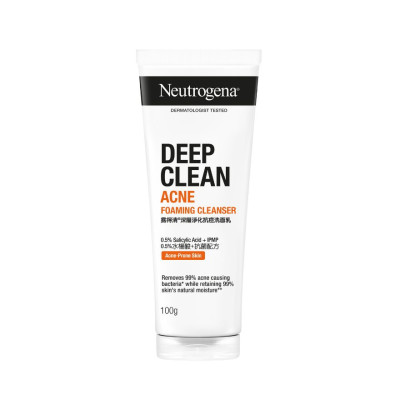 Sữa Rửa Mặt Neutrogena Ngừa Mụn Deep Clean Acne 100g