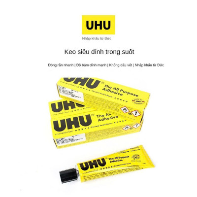 Keo Đa Năng Dán Vải, Mô Hình, Da, Kim Loại - Keo Trong Suốt, Mềm Dẻo 35ml