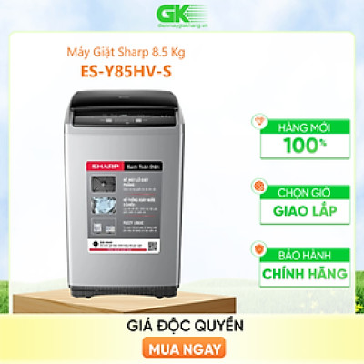 Máy Giặt Sharp 8.5kg ES-Y85HVS - Chỉ giao HCM